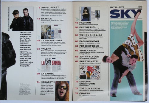 Sky Nr 12 1987 – Pet Shop Boys