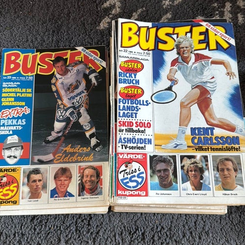 Komplett säsong av Buster 1985