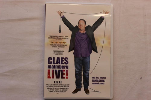 DVD-film: Claes Malmberg Live!