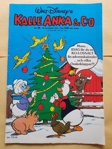 Kalle Anka & Co nr 48 från 1976