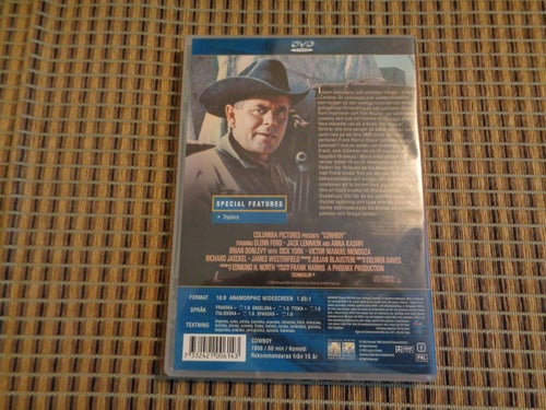 DVD-COWBOY *Glenn Ford, Jack Lemmon* Egmont utgåva