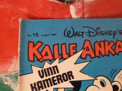 TIDNING, KALLE ANKA & CO, NR 15 - 1980