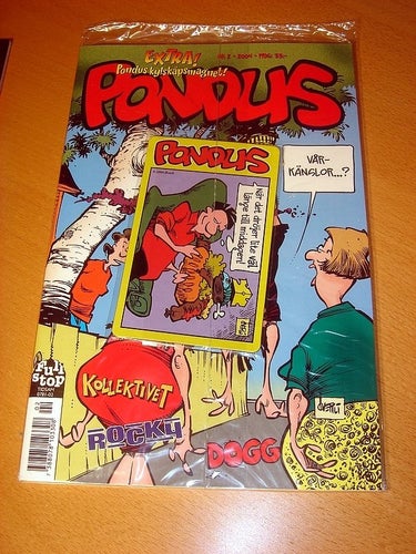 PONDUS (svensk) NY 2 2004 kylskåpsm ej i originalplast