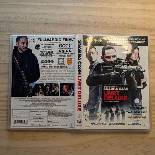Snabba cash Livet Deluxe - Jens Lapidus - Joel Kinnaman - Matias Varela