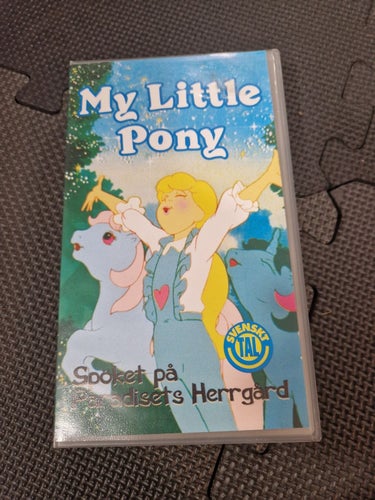 My little pony - spöket på paradisets herrgård VHS raritet