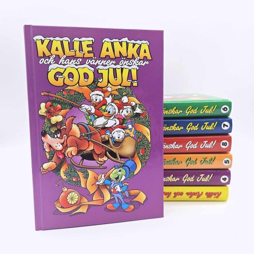 Kalle Anka och hans vänner önskar God Jul - 7 volymer