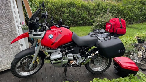BMW R1100GS Touring Motorrad + GPS + Väskor + MC-Kapell ++ (Fix)