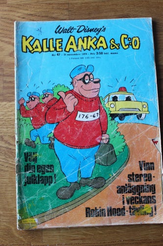 KALLE ANKA 1974 NR 47