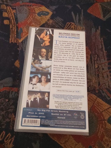 Mitt Stora Feta Grekiska Bröllop - Nia Vardalos, John Corbett VHS