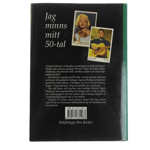 Berndt Egerbladh - Jag minns mitt 50-tal