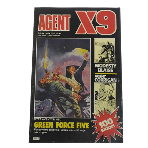 Agent X9 - 1986 - NR 6 - Modesty Blaise : En gycklares död