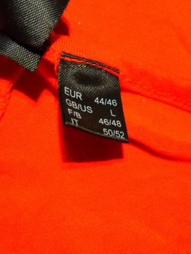 Rainbow röd tanktopp, linne storlek L 44-46