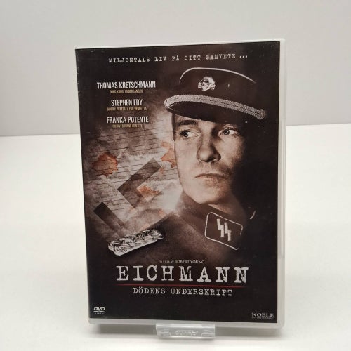 Eichmann - Dödens underskrift - Region 2, DVD-Film, Svensk text, Fint skick