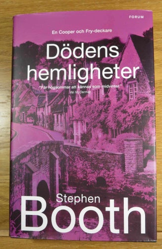 Stephen Booth Dödens hemligheter Inbunden Nyskick!