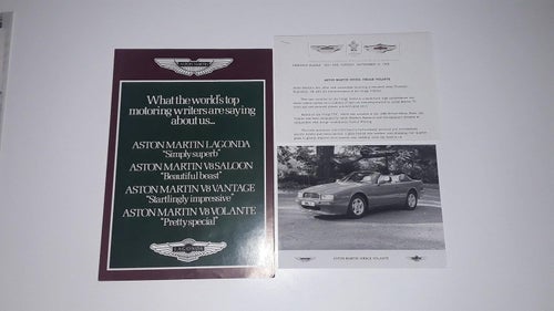 Aston Martin Press info eng text