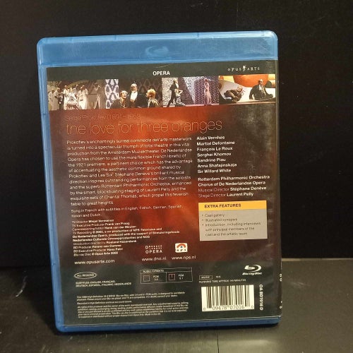 Sergei Prokofiev - The Love for Three Oranges - Musik Bluray