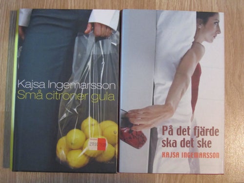 Kajsa Ingemarsson: 3 böcker .