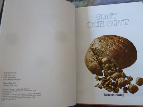 SUNT OCH GOTT, 1986, BOK