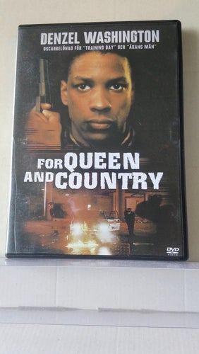 For queen and country, Denzel Washington, Dvd