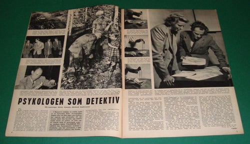 SE nr 35 1949 - Gaston Reiff, Göta Kanal, Marie Andersson mm
