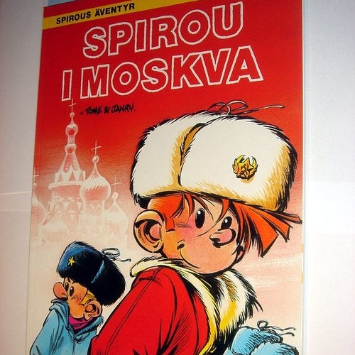 SPIROUS ÄVENTYR SPIROU ALBUM Nr 38 1:a uppl NY OLÄST