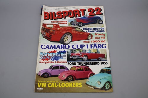 Bilsport Nr 22 1989