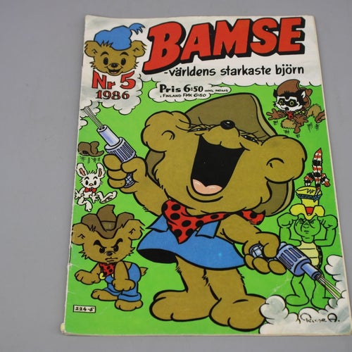 Bamse Nr 5 1986