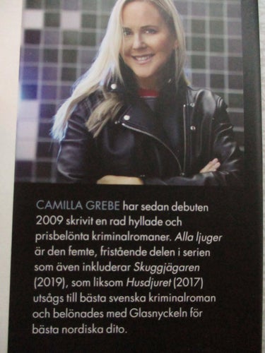 CAMILLA GREBE - ALLA LJUGER
