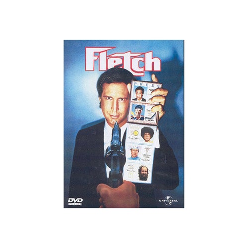 Fletch DVD 1985 Komedi Chevy Chase och Joe Don Baker.