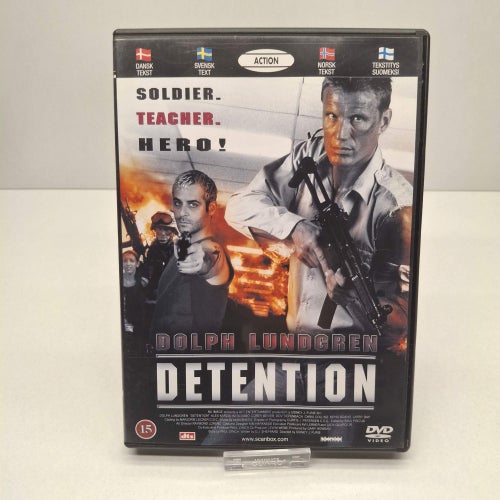 Detention - Dolph Lundgren - Region 2, DVD-Film, Svensk text, Fint skick