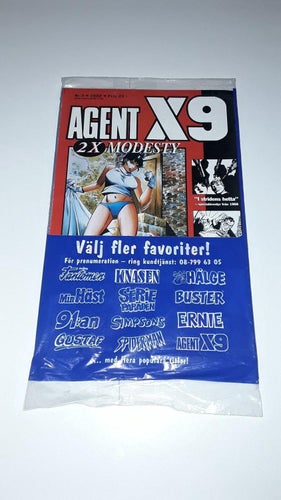 Agent X9 2002 nr 9 (inplastad) NM-M