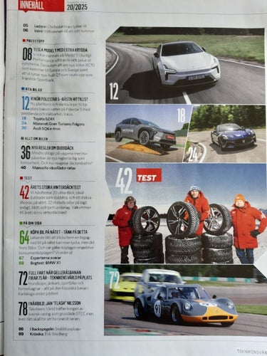 Teknikens Värld nr 20 2025: Toyota bZ4X, Audi SQ6 e-tron, beg BMW 1