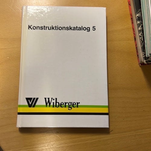 Konstruktionskatalog 5 - Wiberger