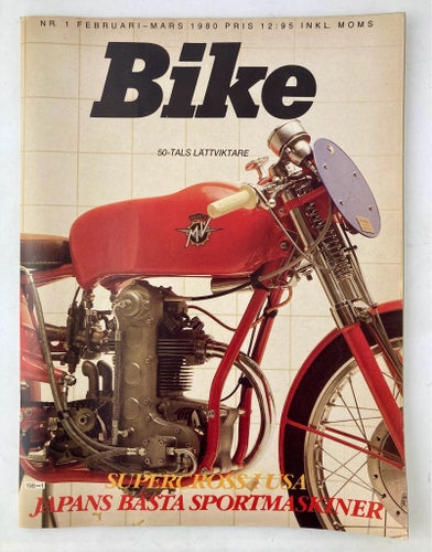 Bike nr 1 1980 • MV Agusta 125 • Suzuki RG500 • Japansk Sport