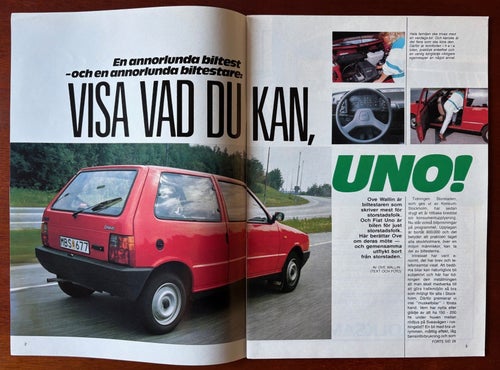 Fiat Automobile Club Sverige Tidning Nr 2 1987