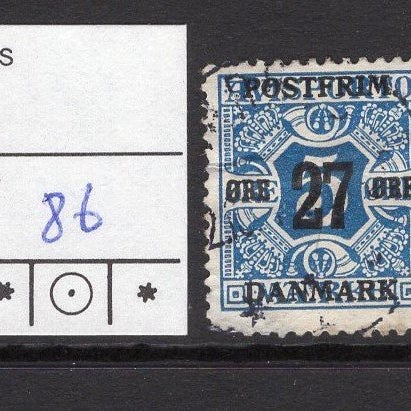 Danmark afa 86 – afa 170 kr. (208)
