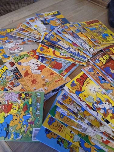 Bamse tidningar, olika årgångar