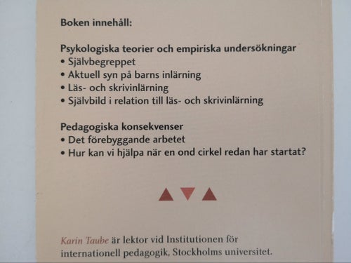 LÄSINLÄRNING OCH SJÄLVFÖRTROENDE, KARIN TAUBE 2000