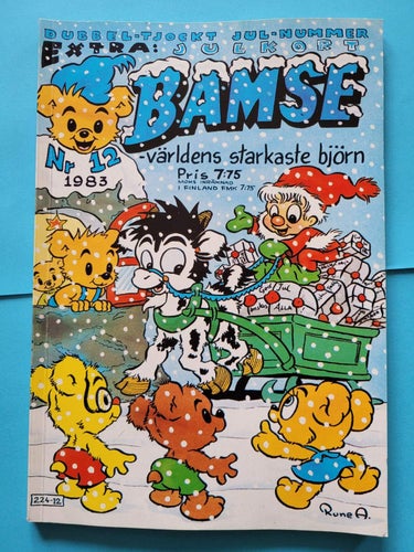 Bamse nr 12 från 1983