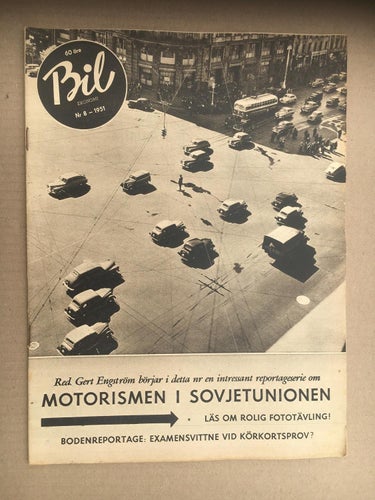 IC Tidning: Bilekonomi 1951 Nr. 8