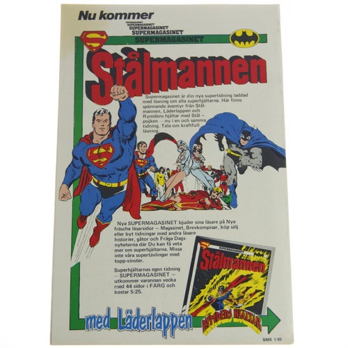 Seriemagasinet special - 1982 - NR 1 - Stålhanden