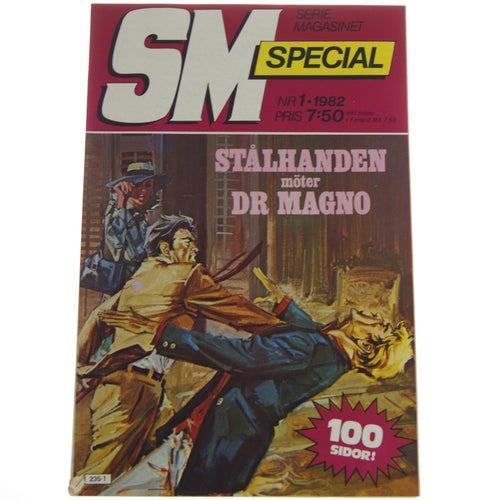 Seriemagasinet special - 1982 - NR 1 - Stålhanden