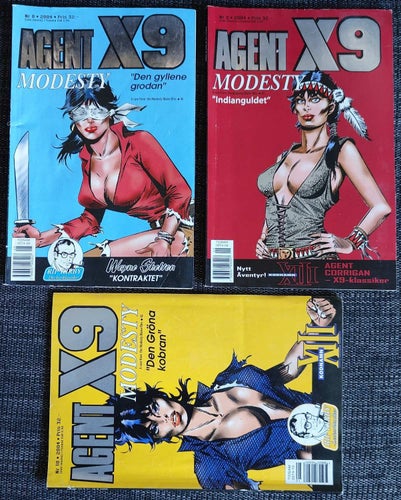 AGENT X9 / 2004 / 3st / # 8-10