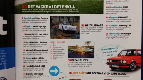 Klassiker nr 7 2016: Volvo 142 GL, Triumph TR4, Chevrolet Nova, VW Golf GTI mk1