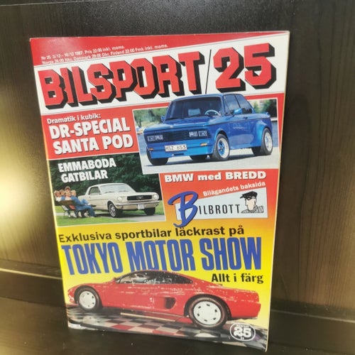 Bilsport Nr 25, 1987