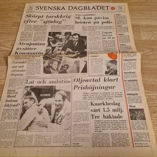 Svenska Dagbladet 2 juni 1973