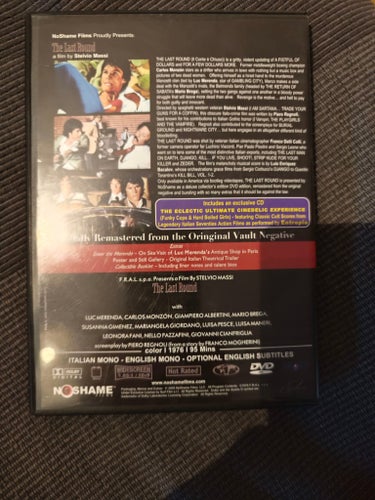 The Last Round 2-Disc No Shame OOP (DVD)