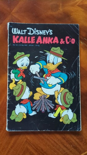 Walt Disney's Kalle Anka & C:o Nr 12 1957