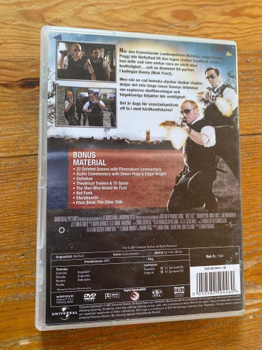 Hot fuzz - Simon Pegg- (original DVD)