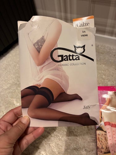 2 par stayups utan silicon- Gatta och Beileisi, helt nya